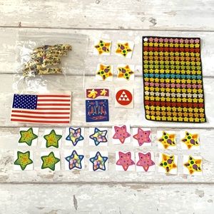 Stars Stickers Bundle Paul Frank Monkey American Flag Bundle Over 100+ Stickers